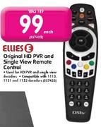 Ellies Original HD PVR And Single View Remote Control-Each