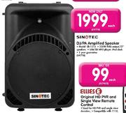 Sinotec DJ/PA Amplified Speaker-Each