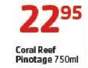 Coral Reef Pinotage-750ml 