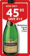 Nederburg Cuvee Brut-750ml Each