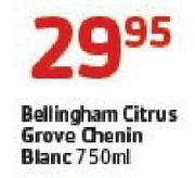 Bellingham Citrus Grove Chenin Blanc-750ml