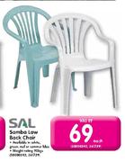 Sal Samba Low Back Chair-Each