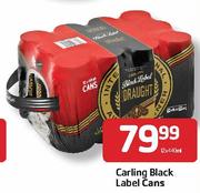 Carling Black Label Cans-12 x 440ml
