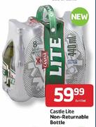 Castle Lite Non-Returnable Bottle-8 x 440ml