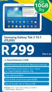Samsung Galaxy Tab 3 10.1(P5200)-On Smart Internet 2.5GB