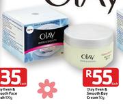 Olay Even & Smooth Day Cream-50g Each