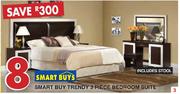 Smart Buy Trendy 3 Piece Bedroom Suite