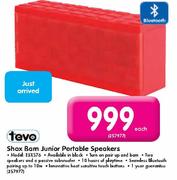 Tevo Shox Junior Portable Speakers-Each