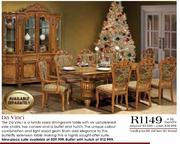 Da Vinci 9 Piece Dining Suite
