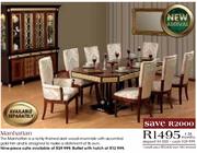 Manhattan 9 Piece Dining Room Suite