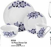 Rosa 16 Piece Dinner Set-Per Set