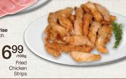 Fried Chicken Strips-Per 100Gm