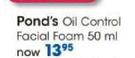 Pond's Oil Control Facial Foam-50Ml Each
