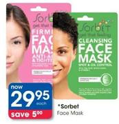 Sorbet Face Mask-Each
