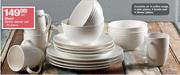 Sleet White 16 Piece Dinner Set-Per Set