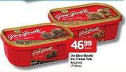Ola Gino Ginelli Ice Cream Tub Assorted-1.5ltr Each