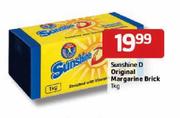 Sunshine-D Original Margarine Brick-1kg