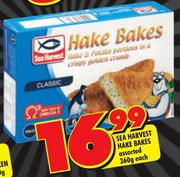 Sea Harvest Hake Bakes-360gm Each