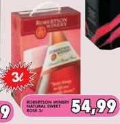 Robertson Winery Natural Sweet Rose-3Ltr