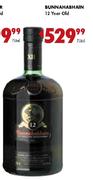 Bunnahabhain 12 Year Old Whisky-750ml