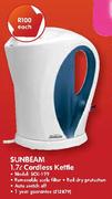 Sunbeam Cordless Kettle-1.7Ltr(SCK-199)