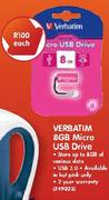 Verbatim Micro USB Drive-8GB