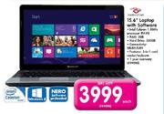 Packard Bell 15.6" Laptop With Software