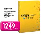 Microsoft Office Mac Home and Student(2011)