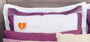 Pleated Border Continental Pillowcase 70x70cm-Each