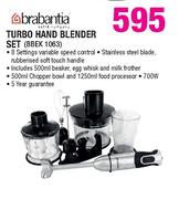 Brabantia Turbo Hand Blender Set-BBEK 1063