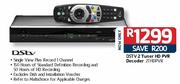 Dstv 2 Tuner HD PVR Decoder-Each