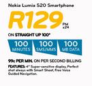Nokia Lumia 520 Smartphone-On Straight Up 100
