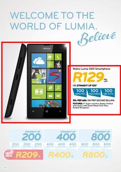 Cell C : Believe (1 Dec 2013 - 31 Jan 2014), page 4