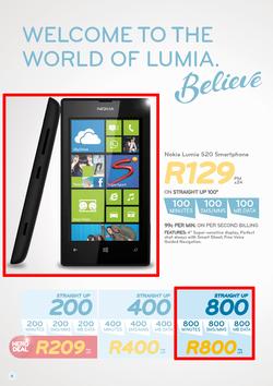Cell C : Believe (1 Dec 2013 - 31 Jan 2014), page 4