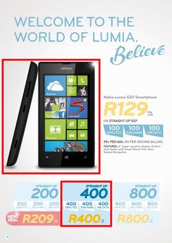 Cell C : Believe (1 Dec 2013 - 31 Jan 2014), page 4