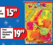 Free Assembly Kitchen Set