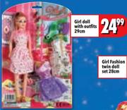 Girl Doll With Outfits-29cm