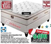 Sealy 152cm Swansea Box Pamper Top Queen Base Set