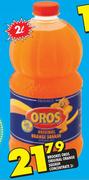 Brookes Oros Original Orange Squash Concentrate-2Ltr