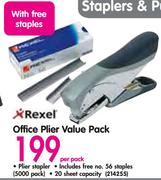 Rexel Office Plier Value Pack-Per Pack