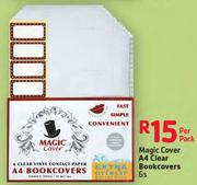 Magic Cover A4 Clear Bookcovers 6s-Per Pack