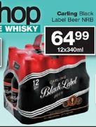 Carling Black Label Beer NRB-12x340ml