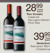 Two Oceans Cabernet Sauvignon/Merlot/Pinot Noir-750ml Each