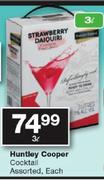 Huntley Cooper Cocktail Assorted-3ltr Each