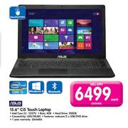 Asus 15.6" Ci5 Touch Laptop