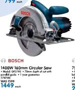 Bosch 1400W 160mm Circular Saw GKS190