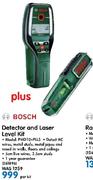 Bosch Detector And Laser Level Kit PMD10+PLL5