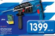 Bosch 650W Rotary Hammer Drill GBH2-20 With SDS Drill Bits