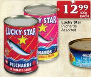 Lucky Star-Pilchards Assorted-400g Each