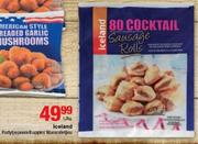 Iceland 80 Cocktail Sausage Rolls-1.2kg